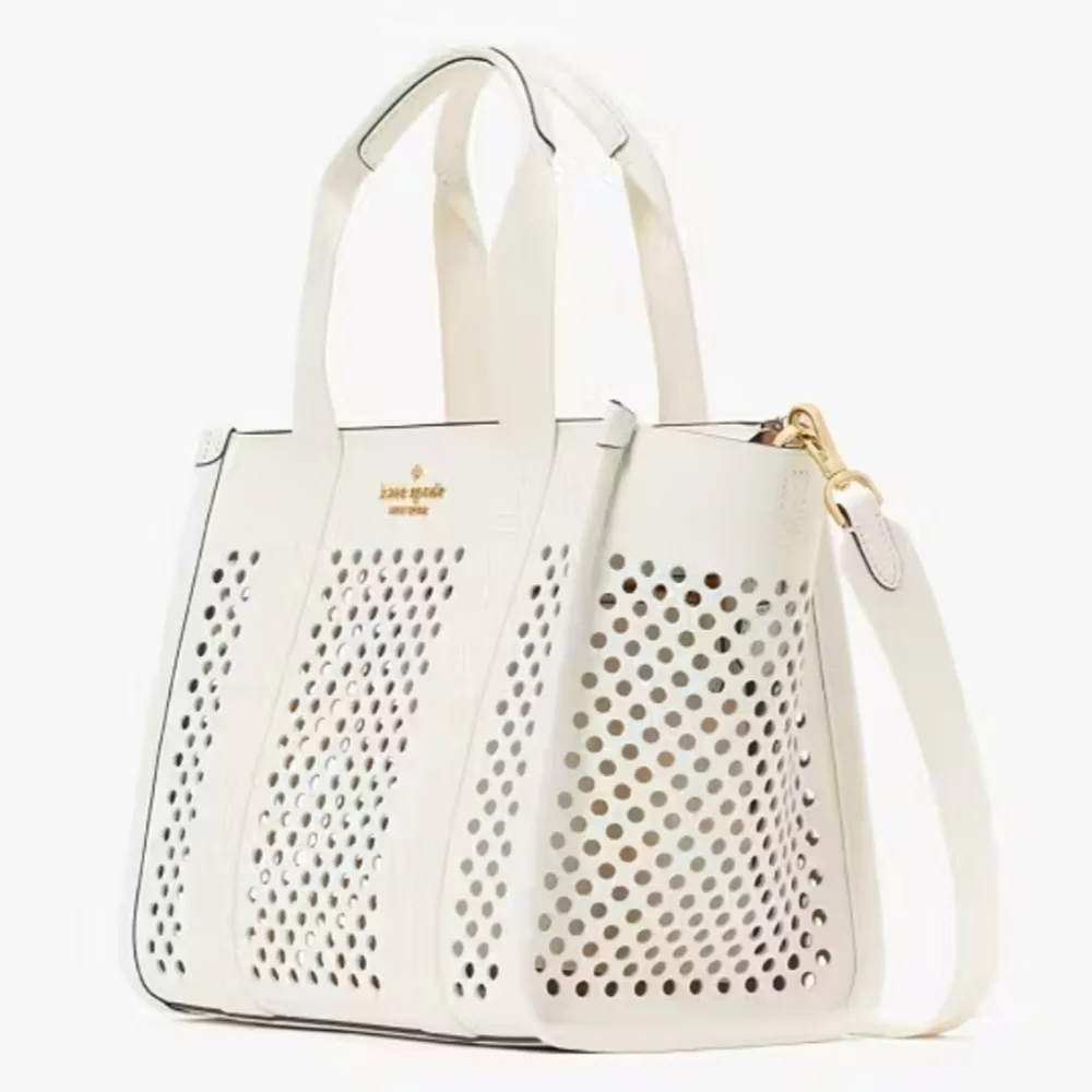 Kate Spade Leather Perforated Tote - Picture 2 of 8